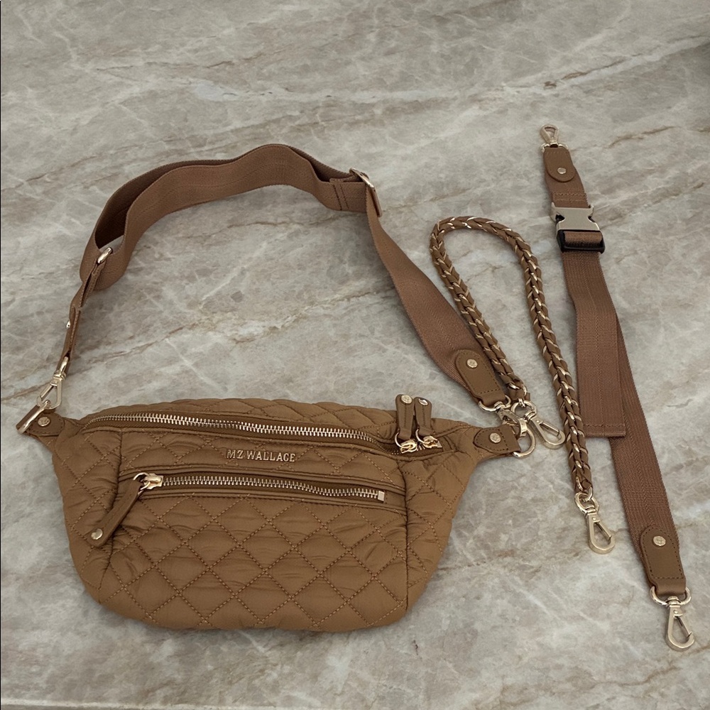 MZ Wallace Crosby Quilted Nylon Crossbody